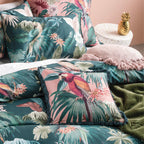Fernanda Botanical 100% Cotton Duvet Cover Set