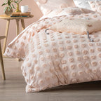 Haze Tufted 100% Cotton Duvet Cover Set