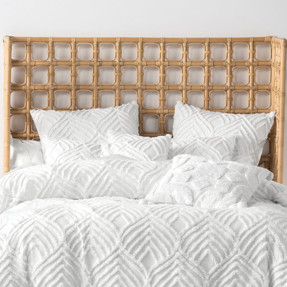 Palm Springs Ogee Tufted Pillowcase