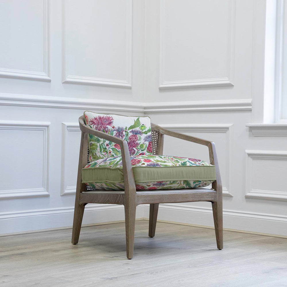 Enchanting Thistle Solid Wood Liana Chair