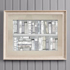 Library Books Framed Print