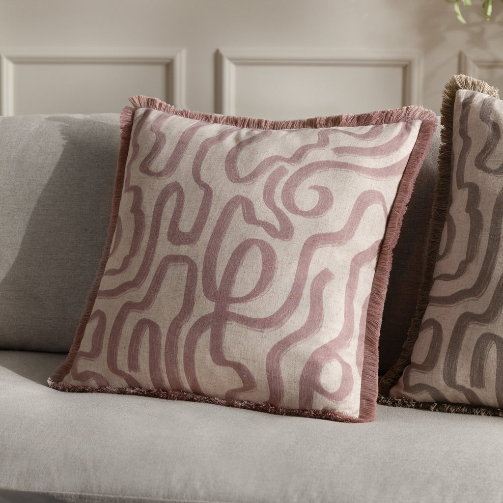Lina Abstract Printed Cushion