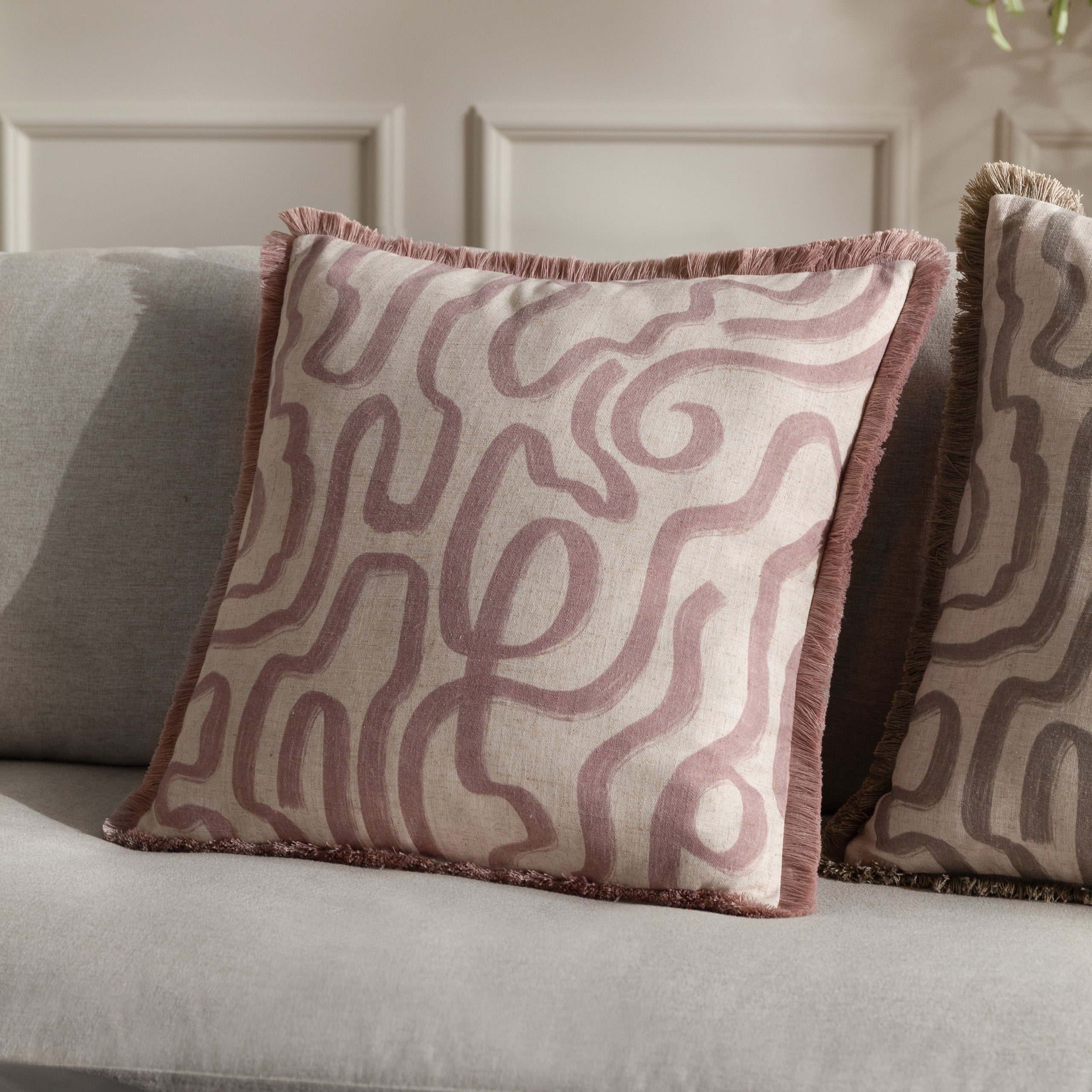 Lina Abstract Printed Cushion