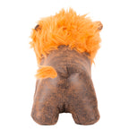 Lion Faux Leather Door Stop