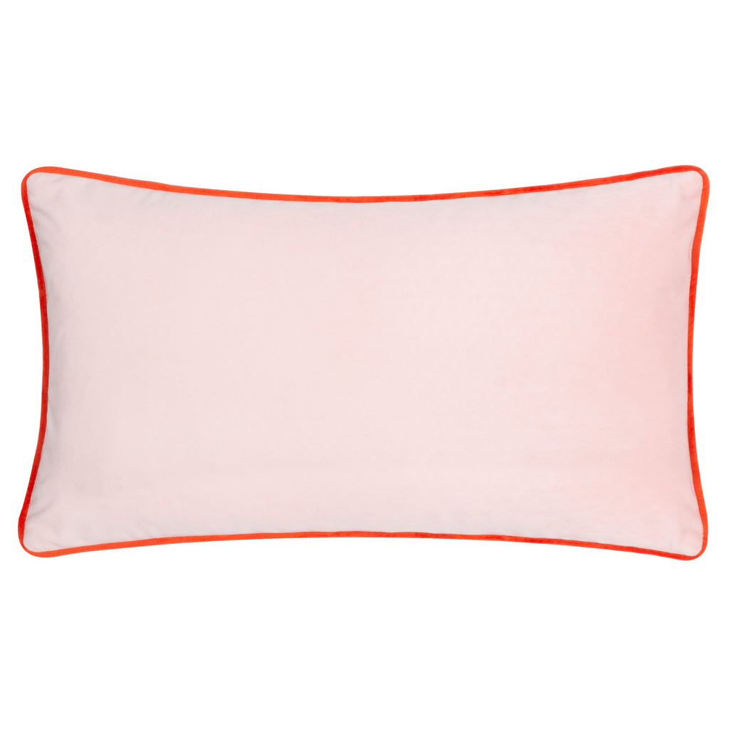 Little Nature Piped Velvet Cushion