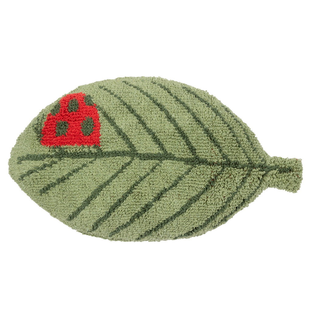 Little Nature Leaf Knitted Kids Cushion