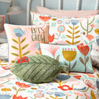 Little Nature Leaf Knitted Kids Cushion