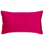 Love Yourself Striped Velvet Cushion