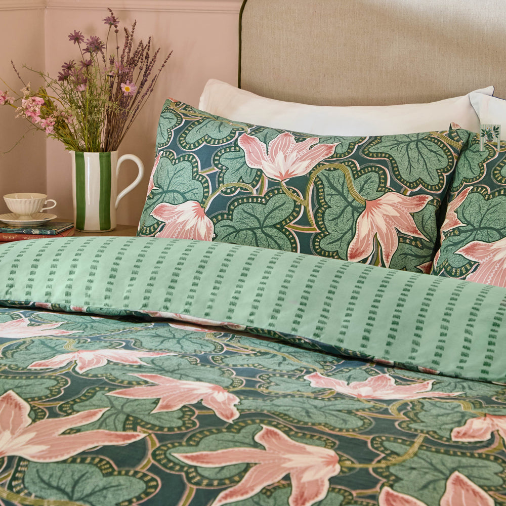 Luella Printed Reversible Duvet Cover Set