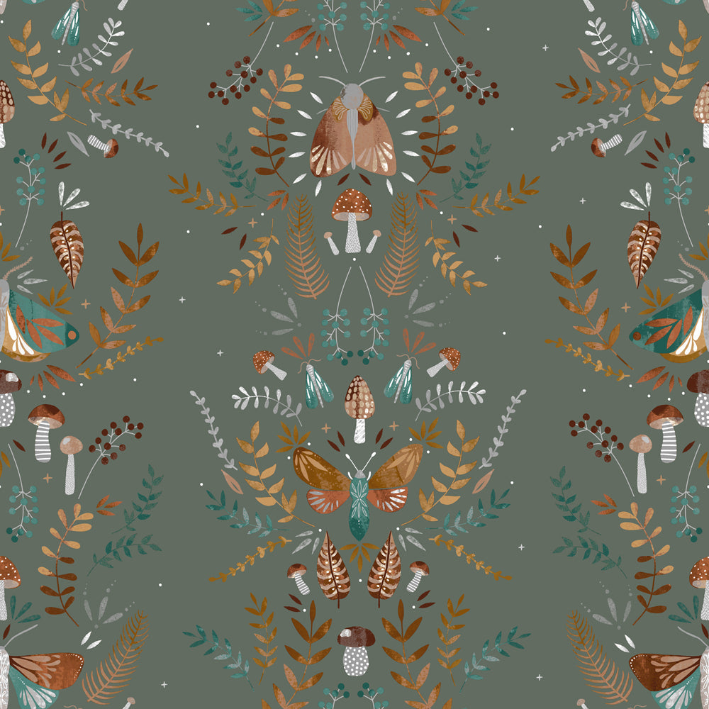 Luna Wood Duvet Cover Set