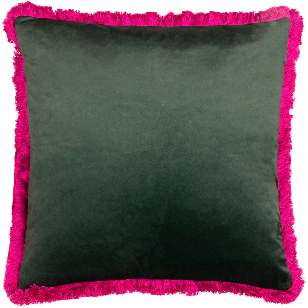 Lupita Fringed Cheetah Cushion