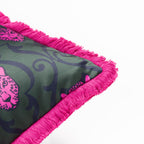 Lupita Fringed Cheetah Cushion