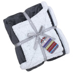 Lux Sherpa Fleece Throw