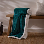 Lux Sherpa Fleece Throw