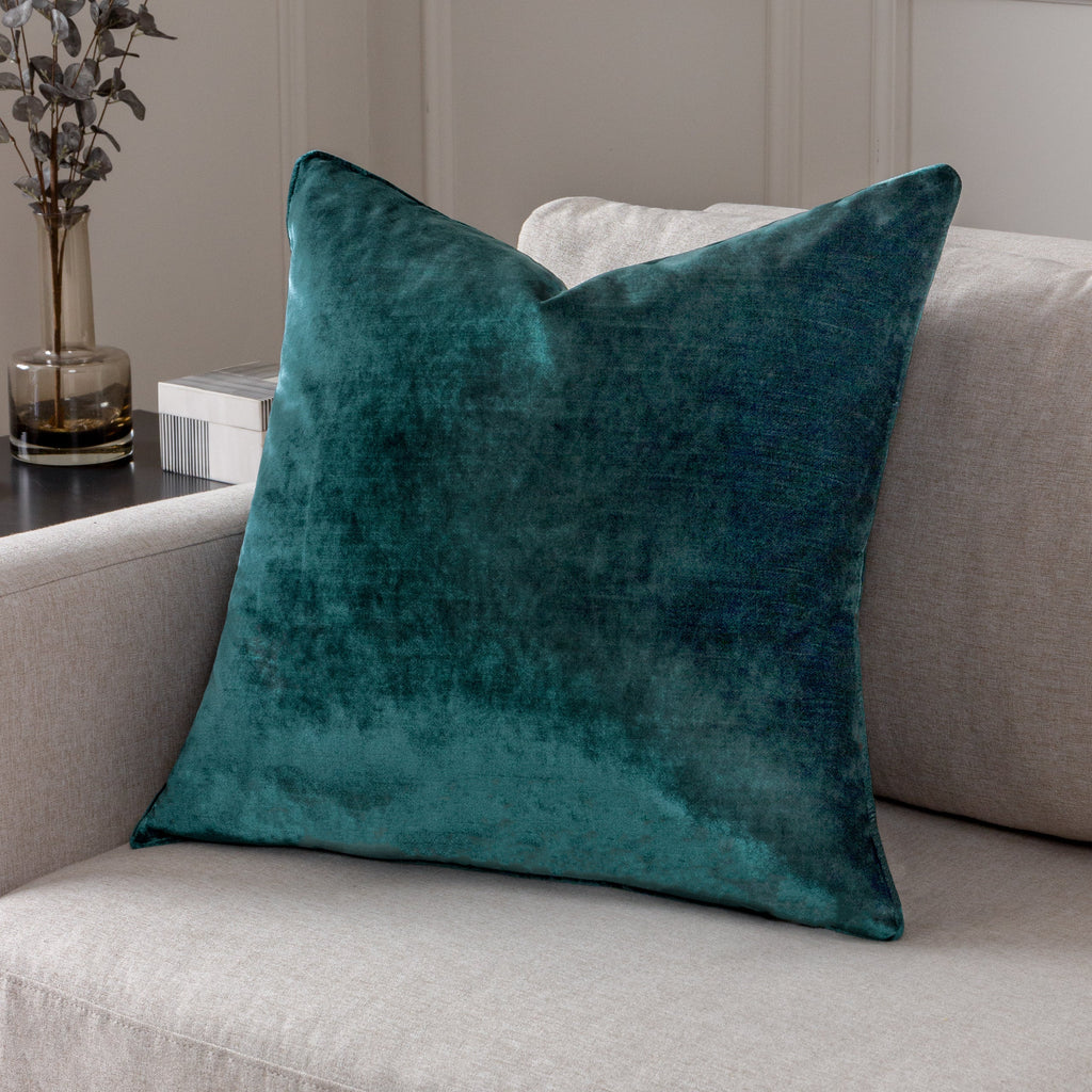 Luxe Velvet Piped Cushion