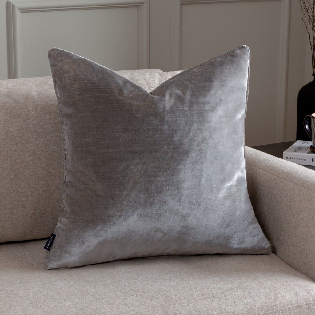 Luxe Velvet Piped Cushion