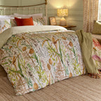 Lydiard 100% Cotton Reversible Duvet Cover Set