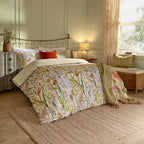 Lydiard 100% Cotton Reversible Duvet Cover Set