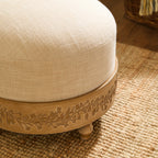 Mabel Wooden Footstool
