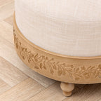 Mabel Wooden Footstool