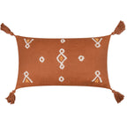 Meare Embroidered Cotton Cushion