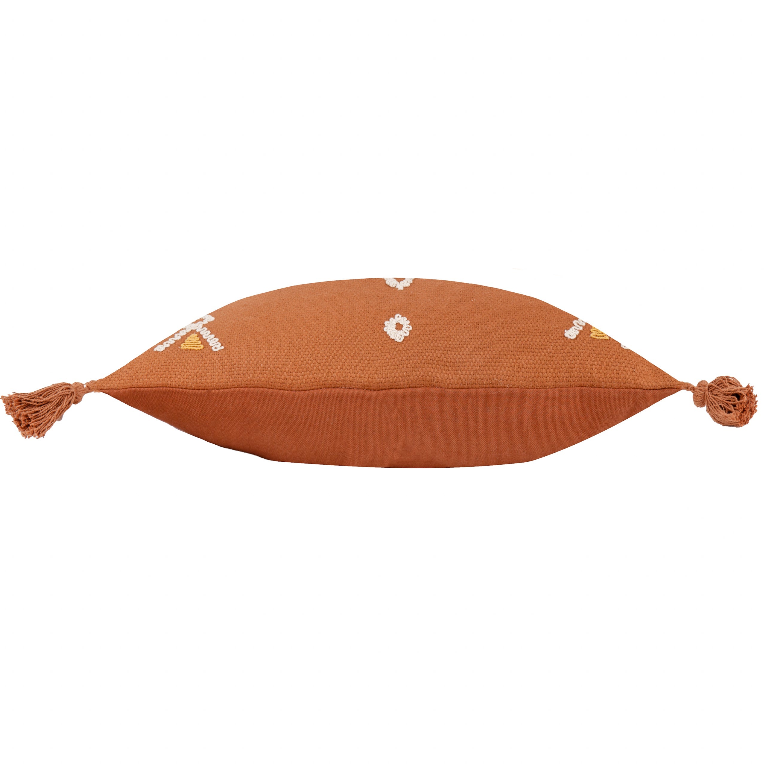 Meare Embroidered Cotton Cushion