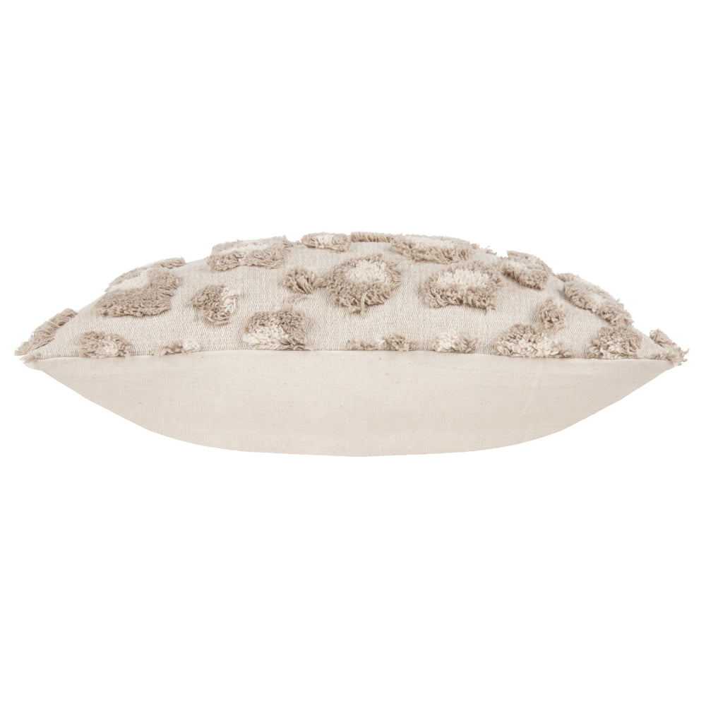 Maeve Tufted Leopard Print Cushion