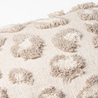 Maeve Tufted Leopard Print Cushion