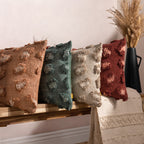 Maeve Tufted Leopard Print Cushion