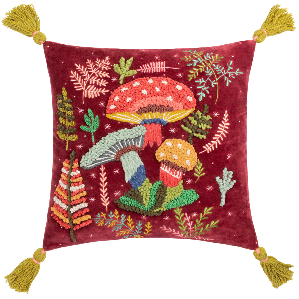 Magic Mushrooms Cushion