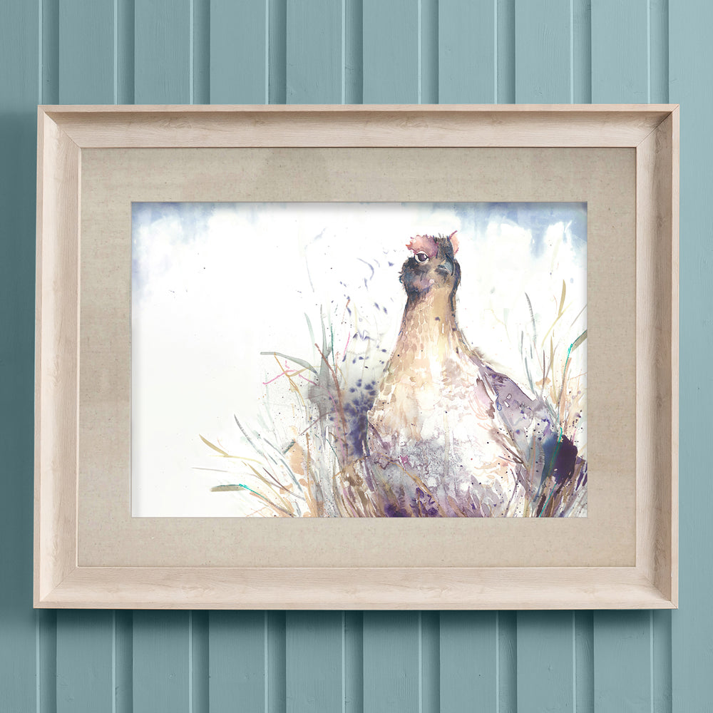 Majestic Grouse Framed Print