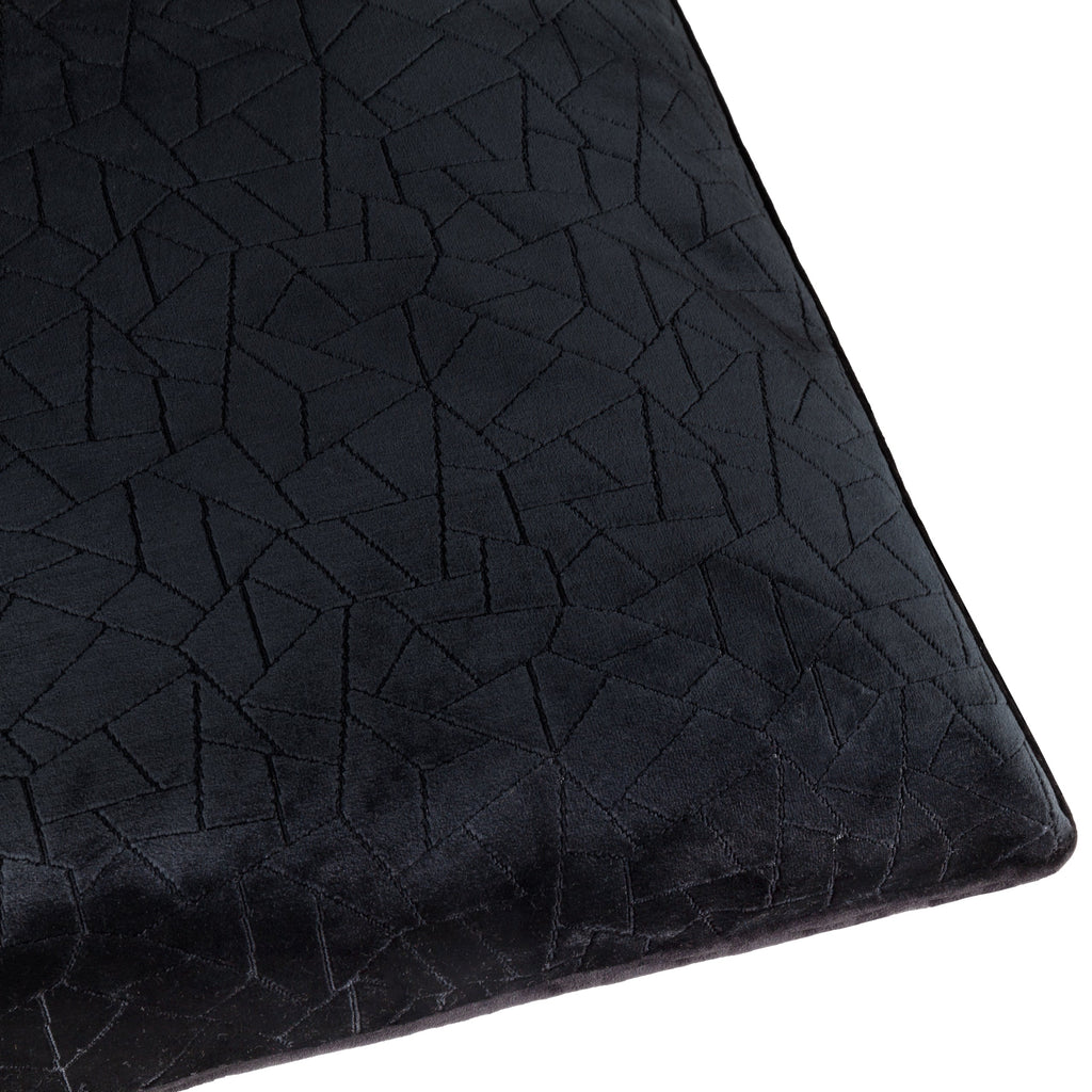 Malans Piped Velvet Cushion