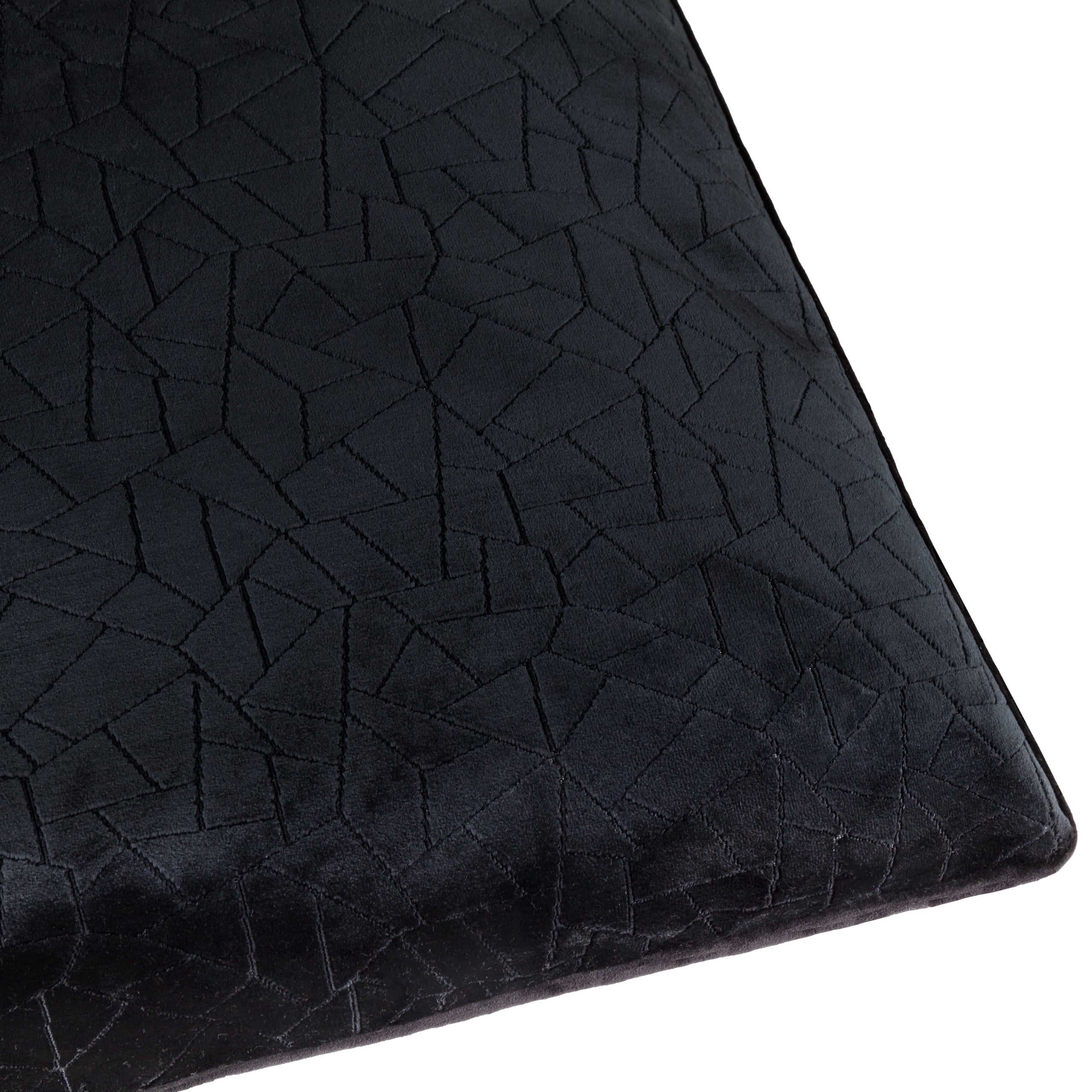 Malans Piped Velvet Cushion