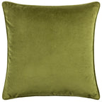 Malans Cut Velvet Piped Cushion