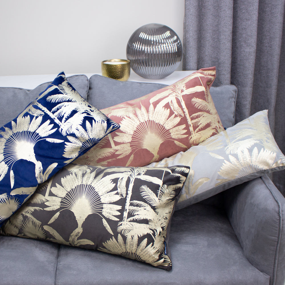 Malaysian Palm Foil Printed Cushion