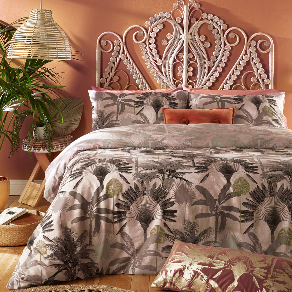 Malaysian Palm Duvet Cover Set