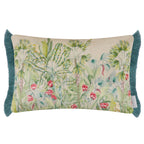 Mangrove Printed Velvet Cushion