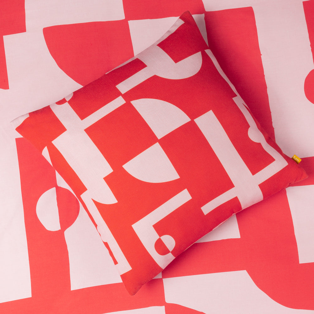 Manhattan Abstract Cushion