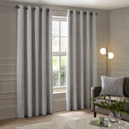 Manhattan Velvet Room Darkening Eyelet Curtains