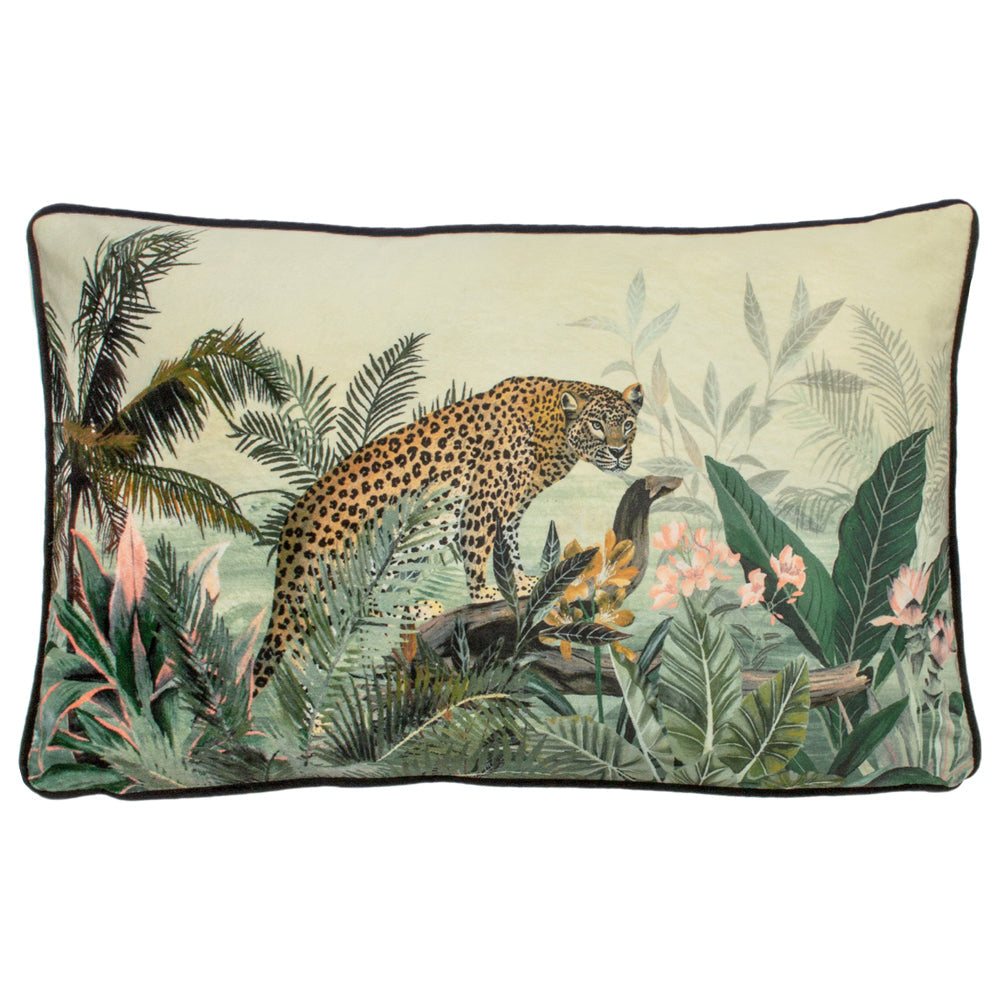 Manyara Leopard Rectangular Cushion