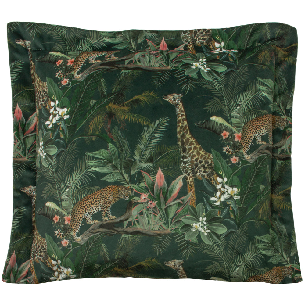 Manyara Leopard Square Cushion