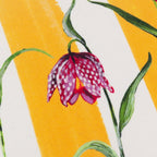 Marais Fritillaries Printed Chenille Cushion