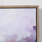 Maree Iris Framed Canvas