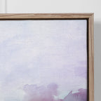 Maree Iris Framed Canvas