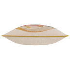 Margo Embroidered Piped Cushion