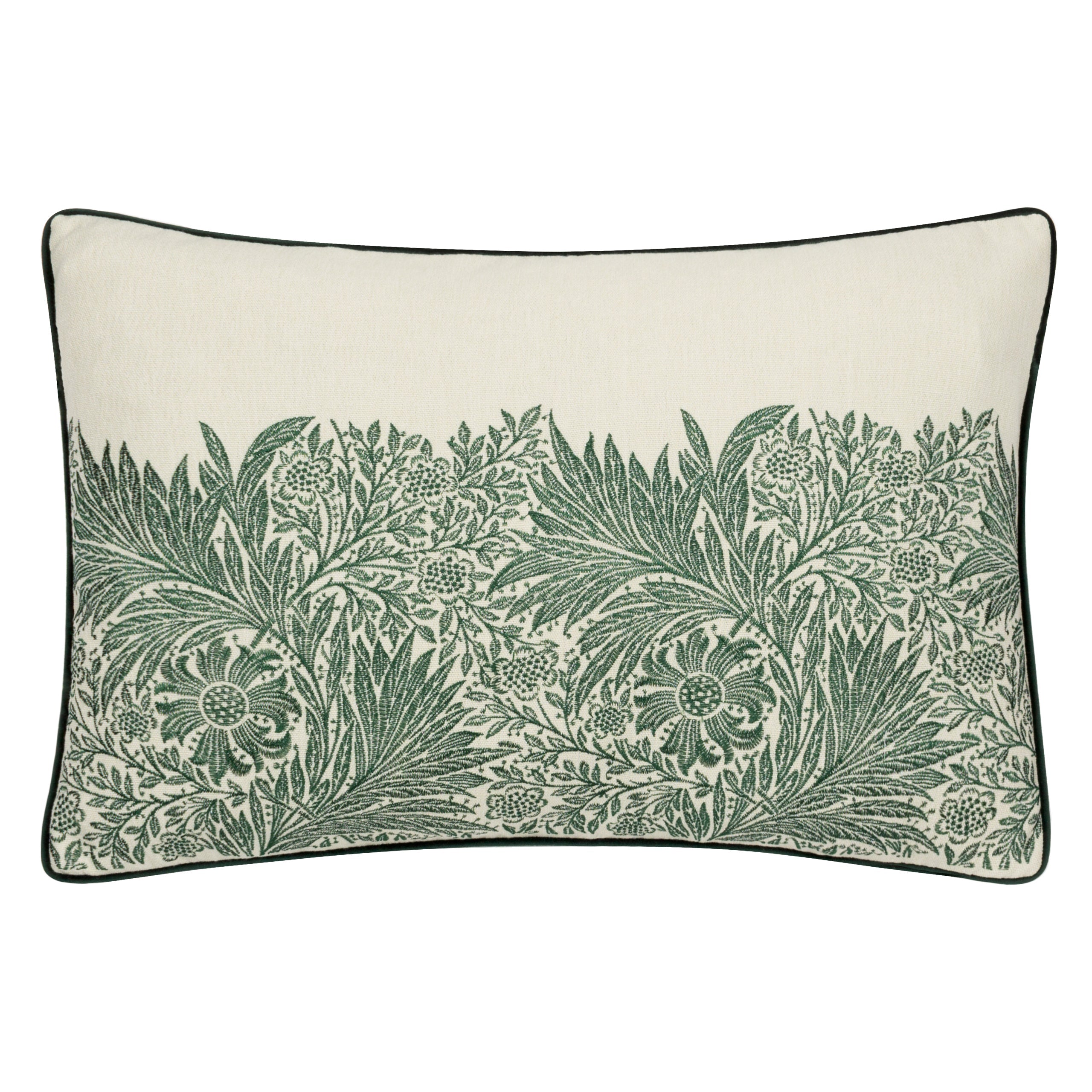 Marigold Embroidered Cushion