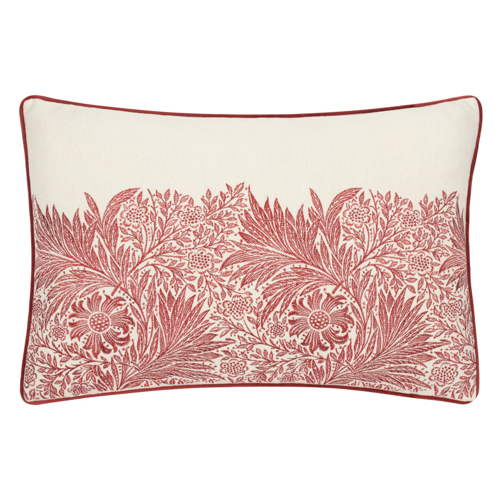 Marigold Embroidered Cushion