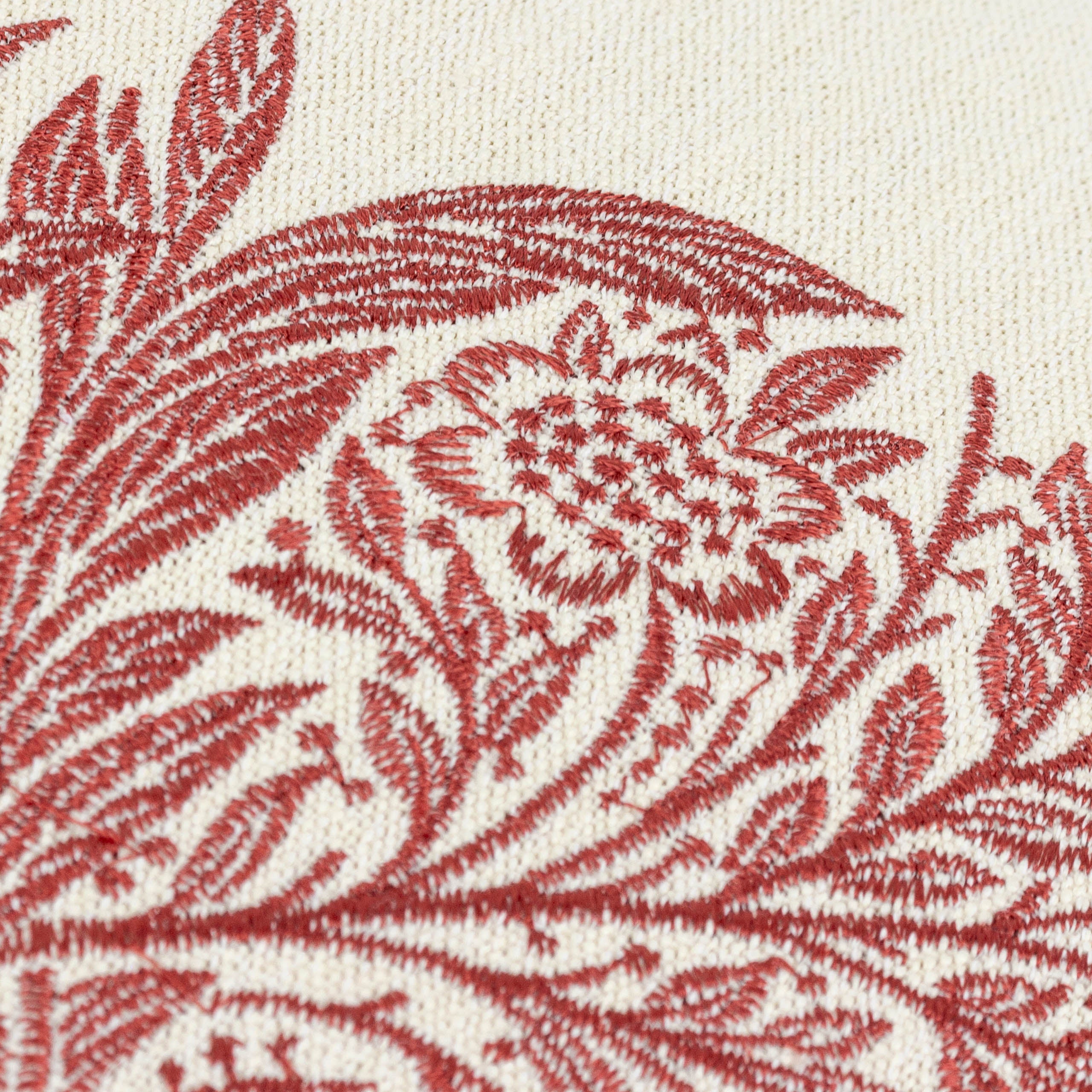 Marigold Embroidered Cushion