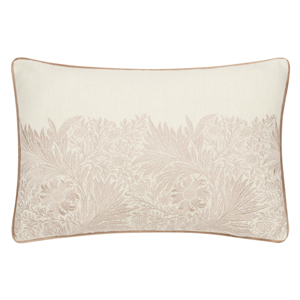 Marigold Embroidered Cushion