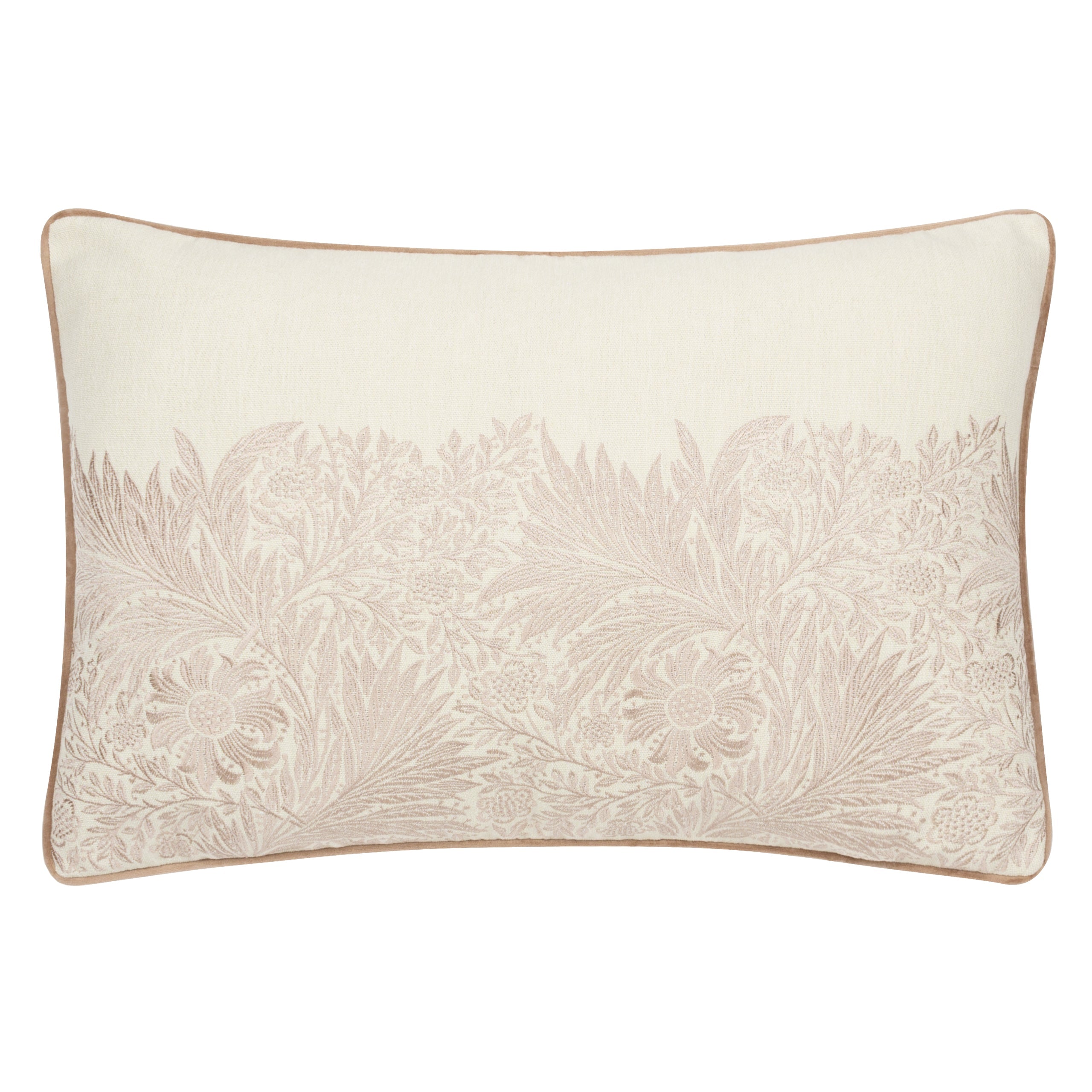 Marigold Embroidered Cushion
